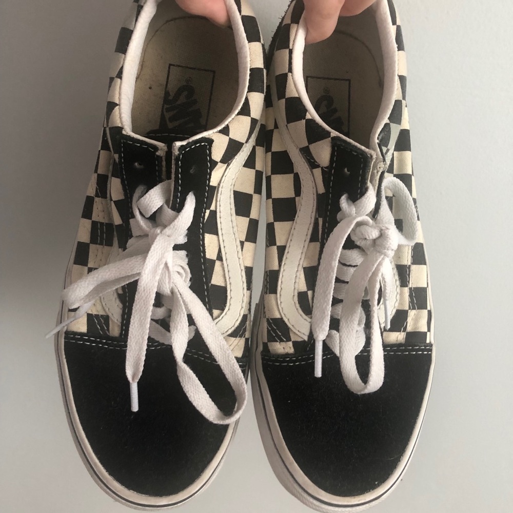 Low top Checkered Vans